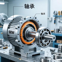 德國SEW減速機(jī)軸承溫度超85℃需停機(jī)嗎？
